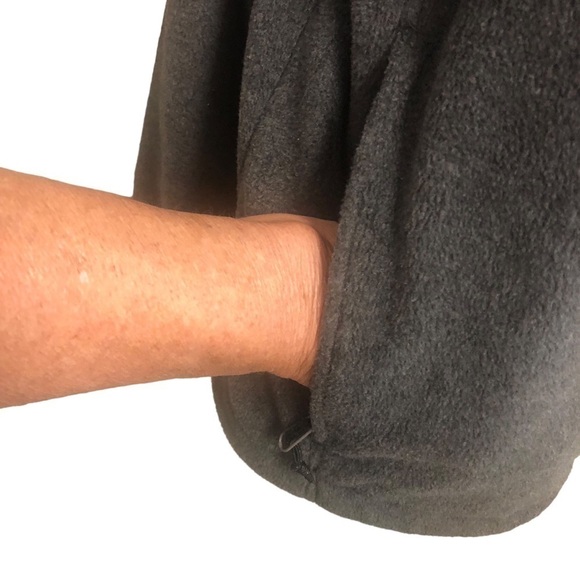 Columbia MINNESOTA Logo Academia Preppy School Sports Zip Gray Fleece Jacket XXL - Picture 7 of 14